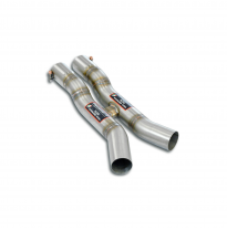 Tubos centrales Derecho-Izquierdo Sistema "J-Pipe" - (Sección transversal de 100 mm - Curvado con mandril) - Elimina el cataliza