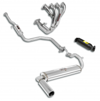 Paquete deportivo Ø50, Sistema completo Sistema completo 100% de acero inoxidable ACURA INTEGRA / GS-R 4d. Sedan 1.7i V-Tec '89
