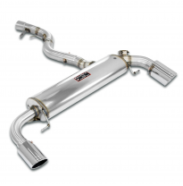 Silencioso trasero Derecho-Izquierdo O100 con válvula  Kit de silenciador trasero para la sección central de serie BMW G22 Coupè