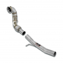 Downpipe (Replaces catalytic converter)  Sistema 100% de acero inoxidable - Sobredimensionado Ø80 mm - Ø70 mm VW GOLF VIII GTI