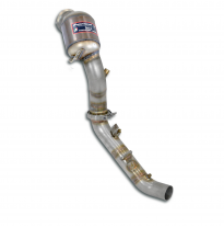 Downpipe Right + convertidor precatalítico metálico Elimina el catalizador secundario + GPF Sistema 100% Acero Inox tamaño grand