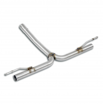 Rear pipe(Replaces rear muffler) Difusor trasero "Cat.-back" 100% acero inoxidable, salida derecha e izquierda - Para Tiguan R -