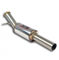 Silencioso delantero  Sistema 100% de acero inoxidable - Sobredimensionado Ø50 mm - Solo kit completo PEUGEOT 308 1.2i T - Pure