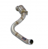 Downpipe Left + Metallic pre-catalytic converterDeletes the secondary catalytic + GPF    Sistema 100% de acero inoxidable 2 x Ø