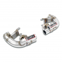 Kit de tubos delanteros derecho e izquierdo (sustituye al convertidor catalítico + GPF) con válvula Sistema "Touring" 100% de ac
