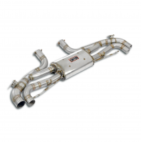 Rear exhaust right - left con válvula     Sistema de escape "Cat-back Touring" 100% de acero inoxidable, 4 salidas, con válvulas