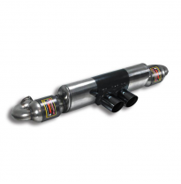 Catalizador metalico delantero + Silencioso trasero OO90 "Gun Metal Grey"    Sistema de escape "CUP" 100% de acero inoxidable, c