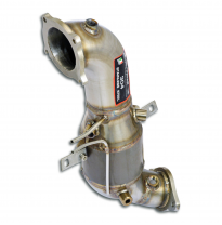 Downpipe + catalizador metalico 200CPSI Tubo de escape descendente 100% acero inoxidable - (Elimina el filtro de partículas de g