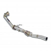Turbo downpipe kit with Metallic catalytic(Deletes GPF) Sistema "Racing" 100% acero inoxidable, sobredimensionado Ø80 mm, para l