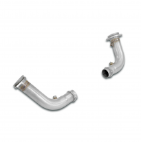 Kit de tubos delanteros derecho - kit izquierdo (reemplaza el catalizador) Sistema de escape de tubo largo 100% acero inoxidable