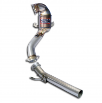 Turbo Downpipe Kit + Catalizador Metalico 200 Cpsi - Vw Golf Vii Gti &quot;Performance&quot; 2.0 Tsi (230 Cv) 2013 -&gt; Supersprint