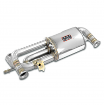 Rear exhaust "Sport" right - left con válvula Sistema 100% de acero inoxidable - Para colectores de escape originales + cataliza