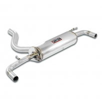 Silencioso trasero Derecho-Izquierdo "Sport" Sistema 100% de acero inoxidable "Cat.-Back / GPF-Back", sobredimensionado Ø70mm -