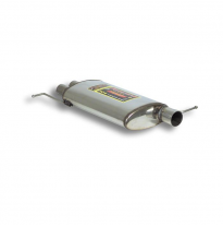 Escape central Sistema 100% de acero inoxidable, sobredimensionado 2 x Ø60 mm -> 1 x Ø76 mm, para parachoques trasero ML 55 AMG