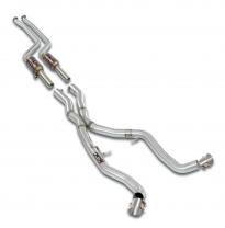 Paquete deportivo para silenciador trasero de serie Paquete de rendimiento BMW E90 Sedan 335i Bi-Turbo (306 CV Motor  N54 ) '06