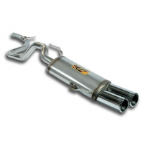 Escape trasero OO76 + tubo de conexión Inox 409 ALTERNATIVA Sistema "Cat-Back" Inox 409 ALFA ROMEO MiTo Junior 1.4i  8v (78 CV)