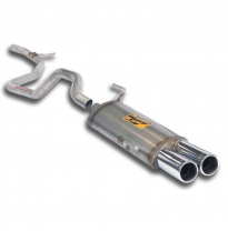 Connecting pipe + rear exhaust OO76 STEEL 409  ALTERNATIVA: Sistema "Kat-Back" Maple 409 FIAT GRANDE PUNTO (tipo 199) 1.2i 8v (6