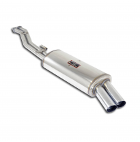 Rear exhaust OO76   Sistema de escape trasero 100% de acero inoxidable - Con homologación CEE BMW E30 325e (Sedan - Coupè - Euro