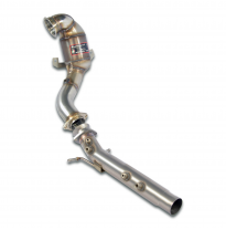 Kit de tubo de escape turbo + convertidor catalítico metálico WRC 100 CPSI ALTERNATIVA: Downpipe kit para sistema de escape OEM,
