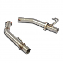 Kit Tubos De Salida Derecho-Izquierdo Para Válvula Eléctrica - Honda Civic 2.0i Turbo Type-R (310 Cv) 2015 ->  Supersprint