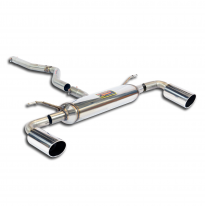 Tubo De Conexión + Tubo Trasero Derecho-Izquierdo O100 - Bmw F20 / F21 120d (184 Cv) 2011 -&gt; 2014 Supersprint