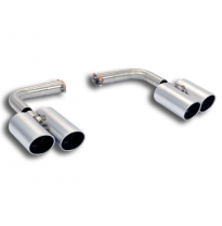 Kit Colas De Escape Derecha-Izquierda "Satinadas" Oo90 - Bmw F26 X4 35i Xdrive (306 Cv) 07/2014 -> Supersprint