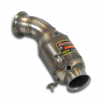 Downpipe + Catalizador Metalico - Bmw F32 Coupè 428ix 2.0t (N26 245 Hp) 2013 -&gt; 2016 (With Valve) Supersprint