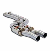 Front Exhausts Kit (Replace Main Kats) Right + Left  - Bmw F80 M3 (431 Cv) 2013 -&gt; 2015 (With Valve) Supersprint