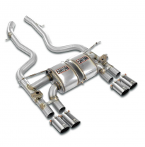 paquete de silenciador trasero Paquete de rendimiento BMW F82 M4 (431 CV - modelos con OPF) 2018 -> (con válvula) Rear muffler p