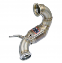 Downpipe + catalizador metalico 200CPSI Tubo de escape descendente 100% de acero inoxidable - Elimina el convertidor catalítico
