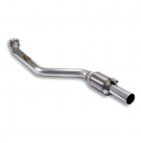 Downpipe izquierdo con catalizador metalico Sistema 100% de acero inoxidable, 2 x Ø65 mm -> 2 x Ø63,5 mm - Solo kit completo BMW
