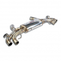 Silencioso trasero Derecho-Izquierdo con válvulas Sistema "Axle-Back" 100% acero inoxidable. Solo kit completo. BMW G99 M5 xDriv