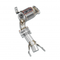 Kit bajante turbo + Catalizador metalico Sistema 100% de acero inoxidable MINI U25 Cooper S Countryman JCW ALL4 2.0i Turbo (Moto