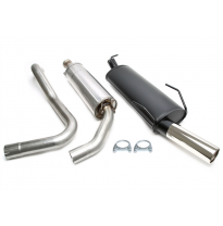 Sistema de escape deportivo TA Technix Tubo de escape: 1x90mm redondo / enrollado Atención! El componente no se ofrece para su u