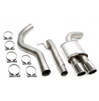 Sistema de acero inoxidable TA Technix Tubo de escape: 2x80mm redondo + embridado Atención! El componente no se ofrece para su u