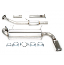 Sistema de acero inoxidable TA Technix Tubo de escape: 1x100 mm, redondo / enrollado Atención! El componente no se ofrece para s