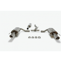 Sistema de acero inoxidable dúplex TA Technix Tubo de escape: 1*1x100 mm, izquierdo y derecho, redondo / enrollado Atención! El