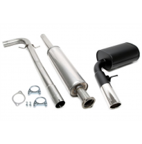 Sistema de escape deportivo TA Technix Tubo de escape: 1x90 mm, redondo / enrollado Atención! El componente no se ofrece para su