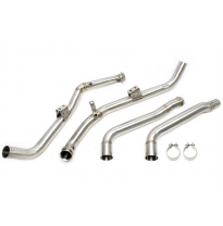 Downpipe De Acero Inoxidable Ta Technix Tubo Delantero Y Central  Valido Para: Mercedes Benz Clase E W212, S212 E63 Amg Engines