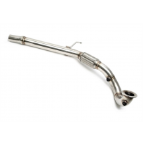 Tubo de bajada de acero inoxidable TA Technix para motores VAG  Tubo de bajada de 2,5/63 mm, juego de 1 pieza con conexión a est