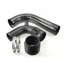 Colector de admisión de carbono TA Technix Extensión adecuada para caja de aire 114VW005 Conexión entre la entrada del turbocomp