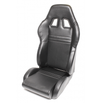 Asiento deportivo TA Technix - negro, símil cuero, ajustable, lado derecho Asiento de media carcasa con mecanismo abatible Dimen