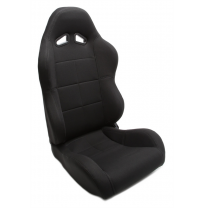 Asiento deportivo TA Technix - negro, perforado, ajustable, lado izquierdo Asiento de media carcasa con mecanismo de plegado Dim