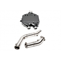 Kit de actualización TA Technix Intercooler + Downpipe  Intercooler: intercooler refrigerado por agua 90 mm Longitud: aprox. 440