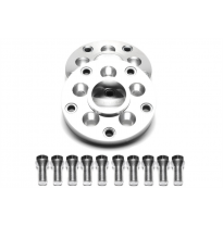 Juego de Separadores TA Technix Audi / VW a Porsche Anclaje: 5x100 / 5x130 20 mm por lado / 40 mm por eje Diámetro interior del