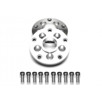 Juego de Separadores TA Technix Audi / VW a Porsche Anclaje: 5x100 / 5x130 25 mm por lado / 50 mm por eje Agujero del cubo: 57,1