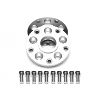 Juego de Separadores TA Technix Audi / VW a Porsche Anclaje: 5x112 / 5x130 20 mm por lado / 40 mm por eje Diámetro interior del