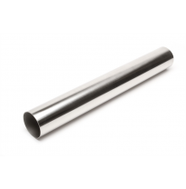 TA Technix tubo de escape acero inoxidable 70 mm redondo / afilado, longitud: 500 mm tubo de escape soldado No valido para absor