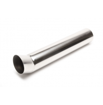 TA Technix tubo de escape acero inoxidable 76 mm DTM redondo / afilado, longitud: 420 mm tubo de escape soldado No valido para a