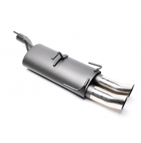 Silenciador trasero deportivo TA Technix Tubo de escape: 2x76 mm DTM con homologación CE e1-0210129  Valido para: Opel Astra F-C